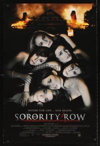 5x539 SORORITY ROW advance DS 1sh '09 Briana Evigan, Leah Pipes, Rumer Willis, Jamie Chung!