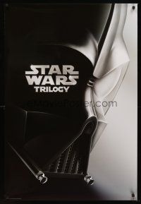 5x253 STAR WARS TRILOGY Zig-Zag German commercial poster '04 sci-fi classic, great image of Vader!