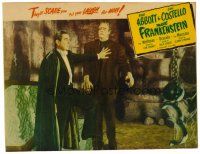 5z229 ABBOTT & COSTELLO MEET FRANKENSTEIN LC #3 R56 best image of Lugosi as Dracula & Strange!