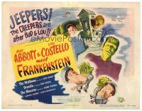 5z180 ABBOTT & COSTELLO MEET FRANKENSTEIN TC '48 plus the Wolfman & Dracula are after Bud & Lou!