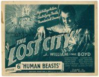 5z204 LOST CITY chapter 6 TC '35 cool high-voltage jungle sci-fi serial, Human Beasts!