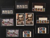 5z127 BELA LUGOSI 16 sets of stamps + brochures '90s from Ireland, Canada, Great Britain, US & Chad