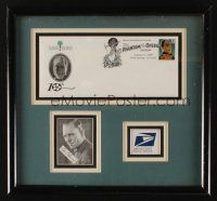 5z130 LON CHANEY SR framed display '99 1st day stamp & envelope from Phantom of the Opera station!