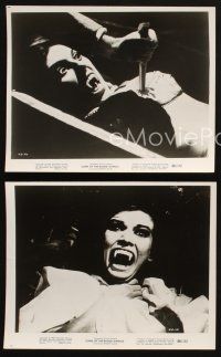 5z511 CURSE OF THE BLOOD-GHOULS 3 8x10 stills '69 cool close images of female vampire showing fangs!