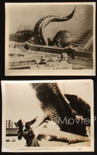 5z445 IT CAME FROM BENEATH THE SEA 22 8x10 stills '55 Ray Harryhausen, wonderful monster images!
