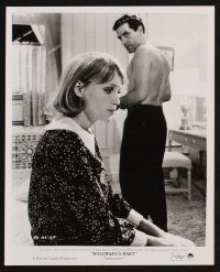 5z481 ROSEMARY'S BABY 7 8x10 stills '68 John Cassavetes & Mia Farrow, Roman Polanski horror classic
