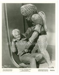 5z635 THIS ISLAND EARTH 8x10 still '55 great close up of alien monster grabbing Jeff Morrow!