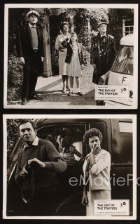 5z454 DAY OF THE TRIFFIDS 15 English 8x10 stills '62 classic English sci-fi horror, monster shown!