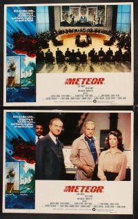 5z392 METEOR 7 LCs '79 Sean Connery, Natalie Wood, Karl Malden, no place on Earth to hide!