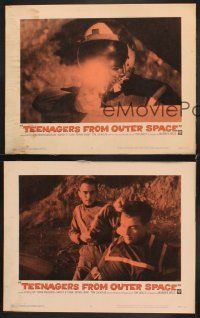 5z408 TEENAGERS FROM OUTER SPACE 3 LCs '59 thrill-crazed hoodlums on a horrendous ray-gun rampage!