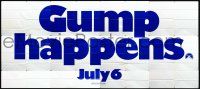 6a047 FORREST GUMP teaser 30sh '94 Tom Hanks, Robin Wright Penn, Robert Zemeckis classic!