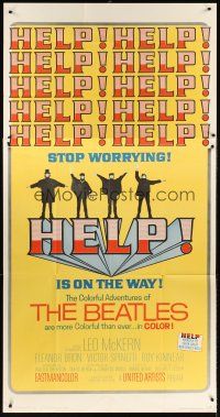 6a034 HELP 3sh '65 great images of The Beatles, John, Paul, George & Ringo, rock & roll classic!