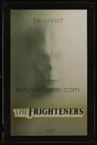 6a076 FRIGHTENERS lenticular advance 1sh '96 directed by Peter Jackson, cool skull horror image!
