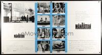 6a075 MANHATTAN 1-stop poster '79 Woody Allen, Mariel Hemingway, includes classic image!