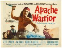 6b023 APACHE WARRIOR TC '57 Native American Indian Keith Larson only knew one command, avenge!