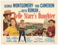 6b040 BELLE STARR'S DAUGHTER TC '48 Ruth Roman with two guns, George Montgomery, Rod Cameron!