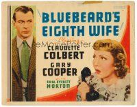 6b056 BLUEBEARD'S EIGHTH WIFE other company TC '38 Claudette Colbert & millionaire Gary Cooper!