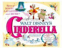 6b079 CINDERELLA TC R73 Walt Disney classic romantic musical fantasy cartoon!