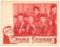 6b541 CRIME SCHOOL LC R40s great close up of the Dead End Kids all behind bars!