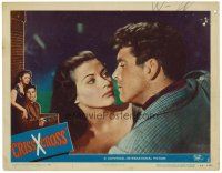 6b542 CRISS CROSS LC #2 '48 best close up of Burt Lancaster about to kiss Yvonne De Carlo!