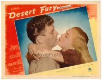 6b548 DESERT FURY LC #5 '47 best romantic close up of Burt Lancaster & sexy Lizabeth Scott!!
