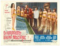 6b565 DR. GOLDFOOT & THE BIKINI MACHINE LC #4 '65 Vincent Price & lots of sexy barely-dressed girls!