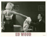 6b576 ED WOOD LC '94 Tim Burton, sexy Patricia Arquette gives her angora sweater to Johnny Depp!