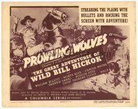 6b163 GREAT ADVENTURES OF WILD BILL HICKOK chapter 7 TC R49 art of Wild Bill Elliott on horse!