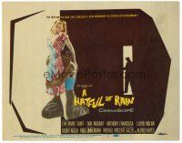 6b176 HATFUL OF RAIN TC '57 Fred Zinnemann early drug classic, art of Eva Marie Saint & Don Murray!