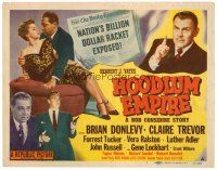 6b195 HOODLUM EMPIRE TC '52 Brian Donlevy, Claire Trevor, nation's billion dollar racket exposed!
