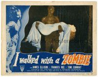 6b673 I WALKED WITH A ZOMBIE LC #8 R52 classic Val Lewton & Jacques Tourneur voodoo horror!