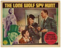 6b725 LONE WOLF SPY HUNT LC '39 suave Warren William & Ida Lupino in handcuffs!