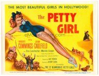 6b327 PETTY GIRL TC R55 sexiest full-color artwork of Joan Caulfield by George Petty!