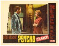 6b848 PSYCHO LC #6 R65 Alfred Hitchcock, great 2-shot of Anthony Perkins and Janet Leigh!