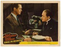 6b851 RAGE IN HEAVEN LC '41 Robert Montgomery is crazed with jealousy & tries to trap his wife!