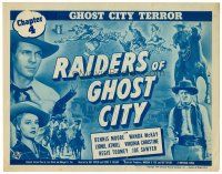 6b334 RAIDERS OF GHOST CITY chapter 4 TC '44 Universal cowboy serial, Ghost City Terror!