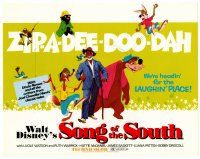 6b390 SONG OF THE SOUTH TC R72 Walt Disney, Br'er Rabbit, Fox & Bear, Uncle Remus!
