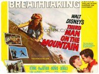 6b423 THIRD MAN ON THE MOUNTAIN TC '59 James MacArthur climbing mountain, Michael Rennie!