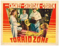 6b963 TORRID ZONE LC '40 James Cagney & Devine watch sexy Ann Sheridan smiles at Helen Vinson!