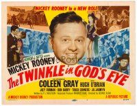 6b429 TWINKLE IN GOD'S EYE TC '55 Mickey Rooney, sexy Coleen Gray & chorus girls!