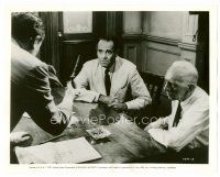 6c055 12 ANGRY MEN 8x10 still '57 Henry Fonda shown knife that Cobb is certain is murder weapon!