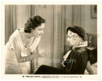 6c056 3 ON A MATCH 8x10 still '32 smoking Ann Dvorak tries to cheer up despondent Joan Blondell!