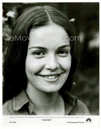 6c077 ANICEE ALVINA 7.75x10 still '71 close up of the pretty French actress from Friends!