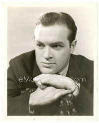 6c136 BOB HOPE 8x10 radio still '37 he's first on the radio with his comedy troupe!