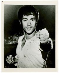 6c191 CHINESE CONNECTION 8x10 still '73 Lo Wei's Jing Wu Men, best close up of Bruce Lee!