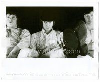 6c204 CLOCKWORK ORANGE deluxe 8x10 still '72 Kubrick classic, Malcolm McDowell & thugs at milkbar!