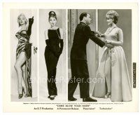 6c207 COME BLOW YOUR HORN 8x10 still '63 Frank Sinatra with classic images of Monroe & Hepburn!