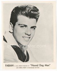 6c271 FABIAN 8x10 publicity still '59 great portrait of the teen idol from Hound Dog Man!