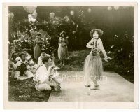 6c373 HULA 8x10 still '27 great image of pretty Clara Bow Hawaiian dancing for natives!