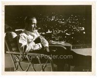 6c381 IN A LONELY PLACE 8x10 still '50 great image of lounging Humphrey Bogart!